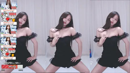 AfreecaTV主播韩璐BJ하루2021年8月7日直播视频舞蹈剪辑120950